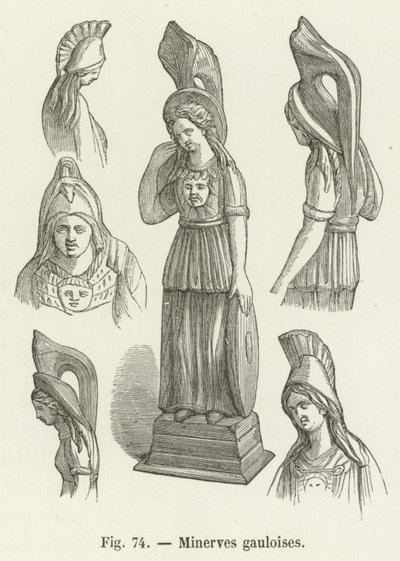 Gaulish Minervas by French School