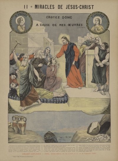 Miracles of Jesus Christ by French School