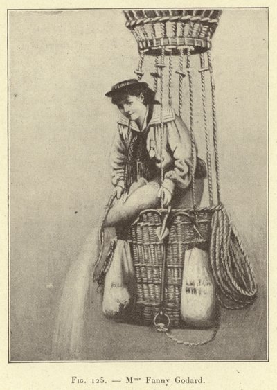 Mme Fanny Godard (engraving) by French School