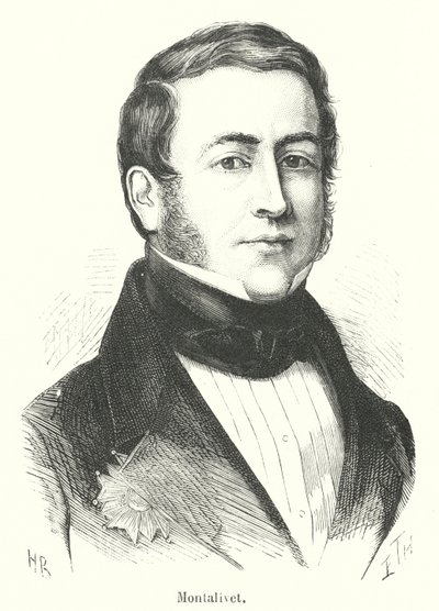 Montalivet (engraving) by French School