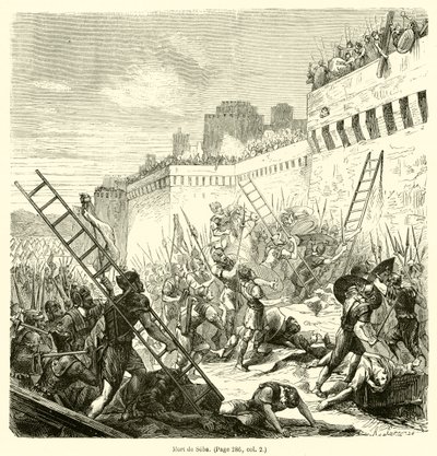 Death of Sheba by French School