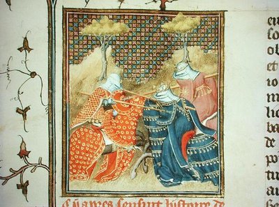 Onche and Antiope Jousting, from 