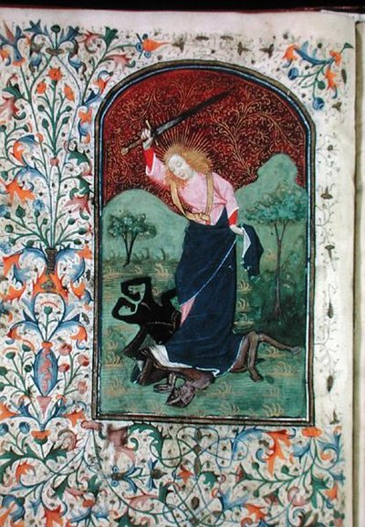 Wrestling with a Beast by French School