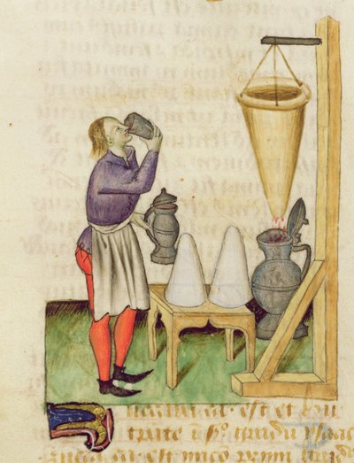 Making Alcohol by French School