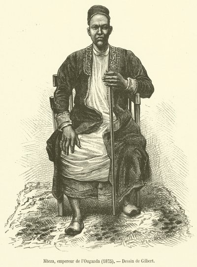 Mteza, Emperor of Uganda by French School