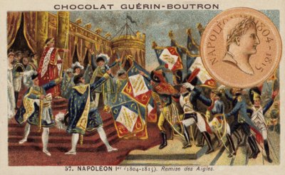 Napoleon and the Distribution of the Eagle Standards by French School