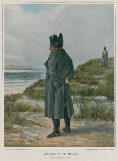 Napoleon at St Helena by French School