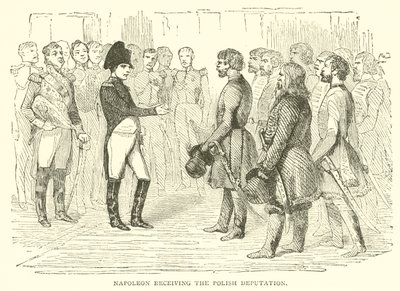 Napoleon Receiving the Polish Deputation by French School