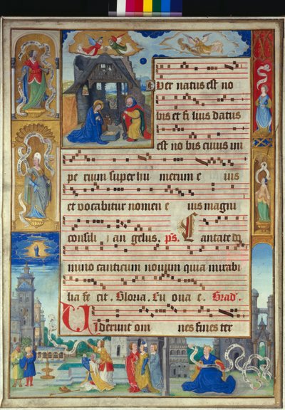 Nativity with Emperor August and a Sibyl by French School