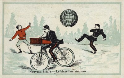 New century - the studious cyclist by French School