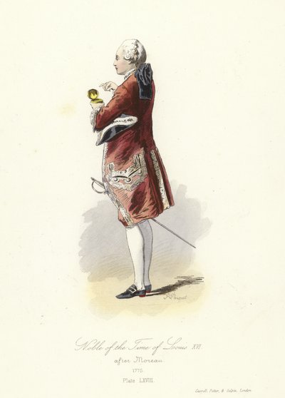 Noble of the Time of Louis XVI of France by French School