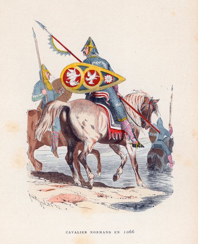 Norman Knight in 1066 by French School