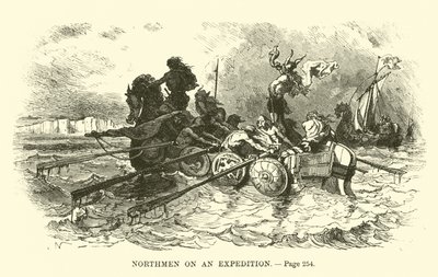 Northmen on an Expedition by French School