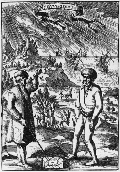 Norwegians, illustration from Description de l