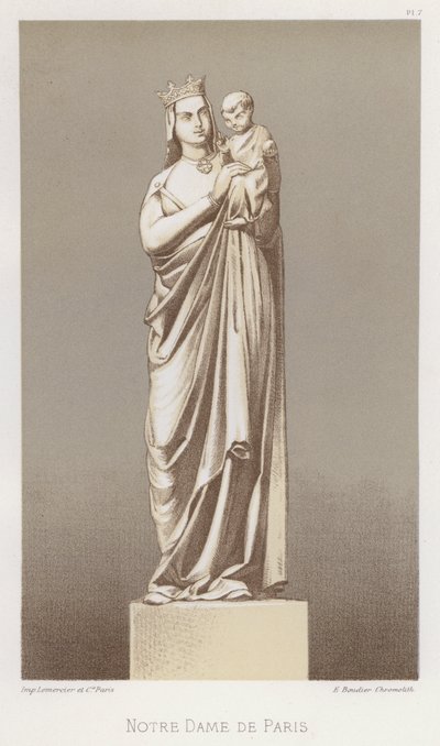 Notre Dame de Paris by French School