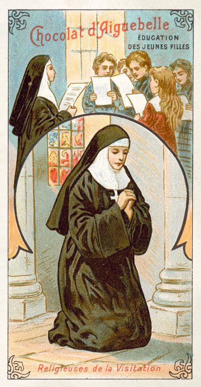 Nuns of the Order of the Visitation of Holy Mary by French School