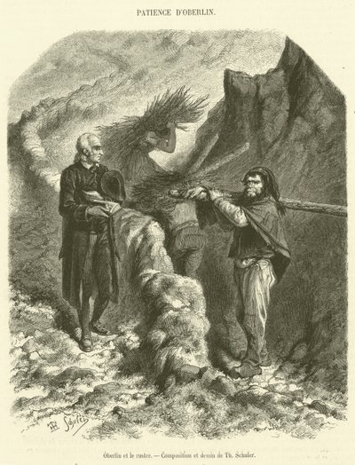 Oberlin and the Boor by French School