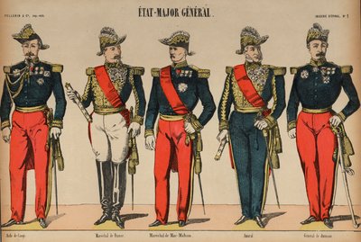 Officers of the French General Staff by French School