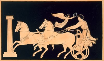 Olympian charioteer crowned with a laurel wreath, published 1808-10 by French School