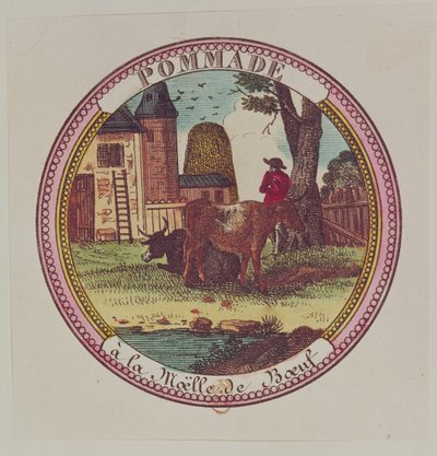 Packaging sample for Beef Marrow Pomade by French School