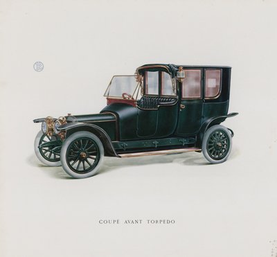 Page from Panhard & Levassor catalogue by French School