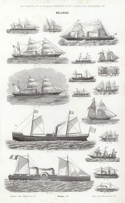 Page from Vignettes Typographiques by French School