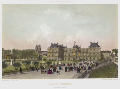 Palais Du Luxembourg, Facade on the Garden by French School