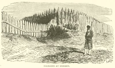 Palisades at Dresden by French School