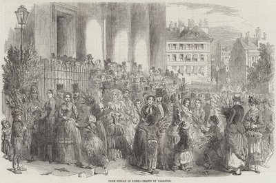 Palm Sunday in Paris by French School