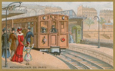 Paris Metro by French School