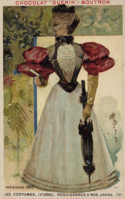 Parisian Fashion, 1893 by French School