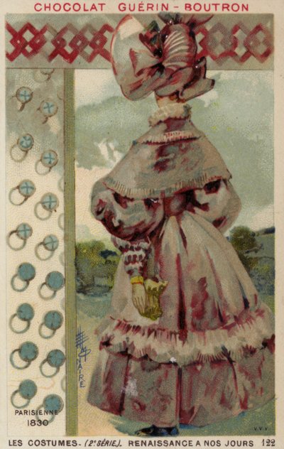 Parisian Fashions, 1830 by French School