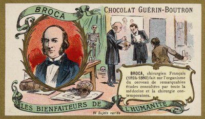 Paul Broca, French physician, anatomist and anthropologist by French School