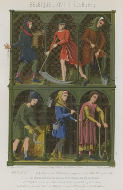 Peasants and Gardeners by French School