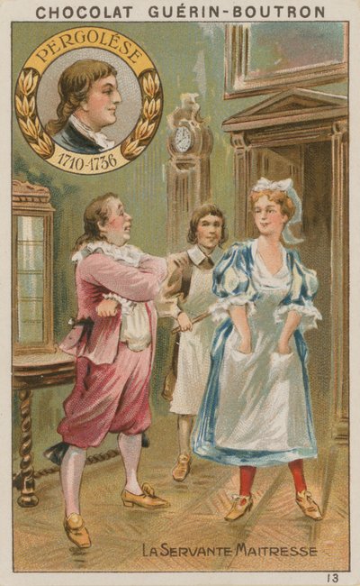 La Servante Maitresse by French School