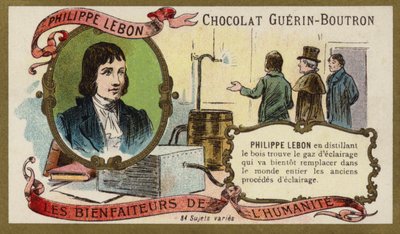 Philippe Lebon, French engineer and chemist by French School