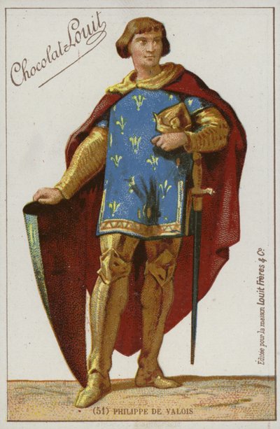 Philip of Valois by French School