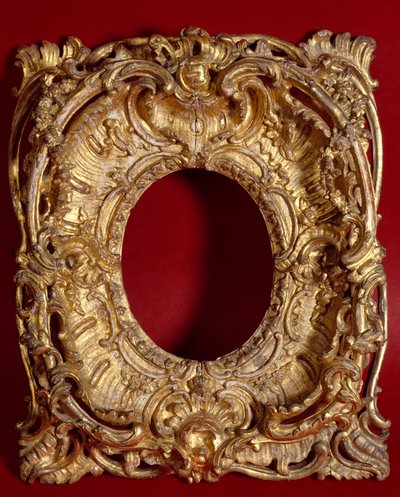Picture Frame in Gilded Wood by French School