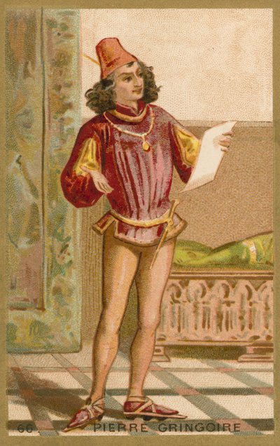 Pierre Gringoire, French Poet and Playwright by French School