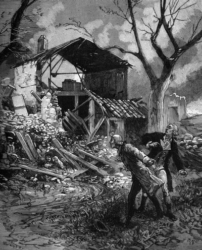 Pierre Louis Dulong (1785-1838) French chemist and physicist after an experiment on a new explosive by French School