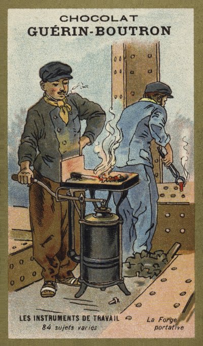 Portable Forge by French School