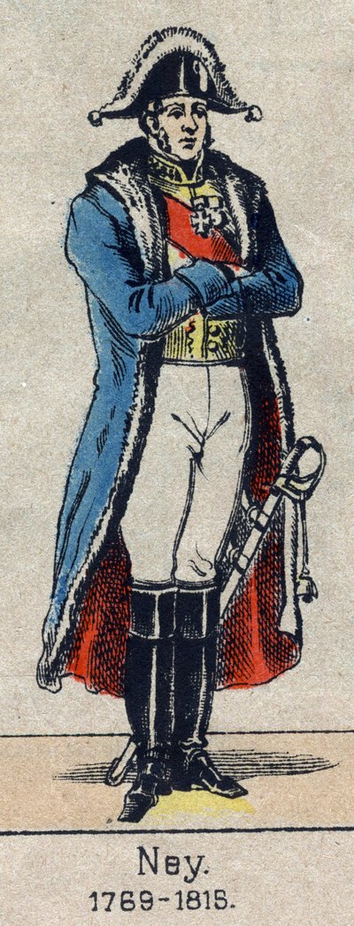 Full-length portrait of Michel Ney (1769-1815) marechal d