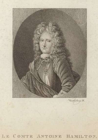 Portrait of Anthony Hamilton by French School