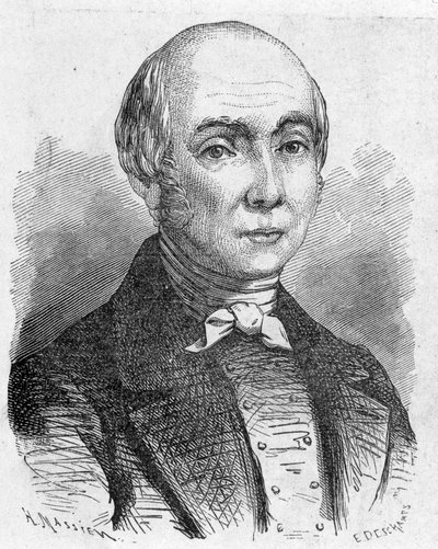 Portrait of Charles Dallery (1754 - 1835) - in Album of Science; Illustrious Scholars; Great Discoveries 1896 by French School
