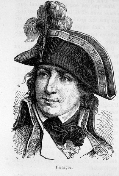 Portrait of Charles Pichegru, General francais (1761-1804) - in L