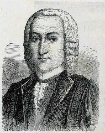 Portrait of De Romas, the inventor of the electric flying deer - in 