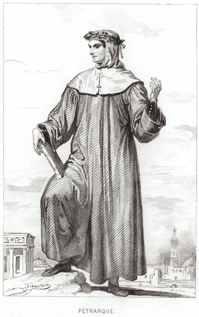 Portrait of Francesco Petrarch by French School
