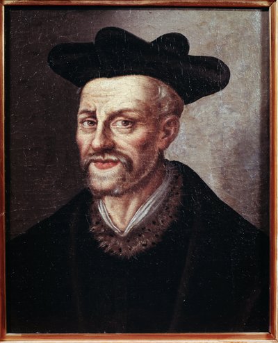Portrait of Francois Rabelais by French School