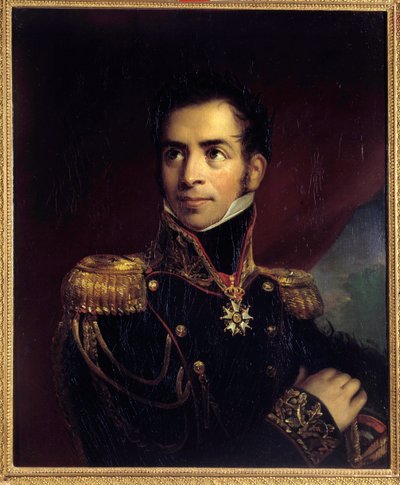 Portrait of General Baron Gourgaud by French School