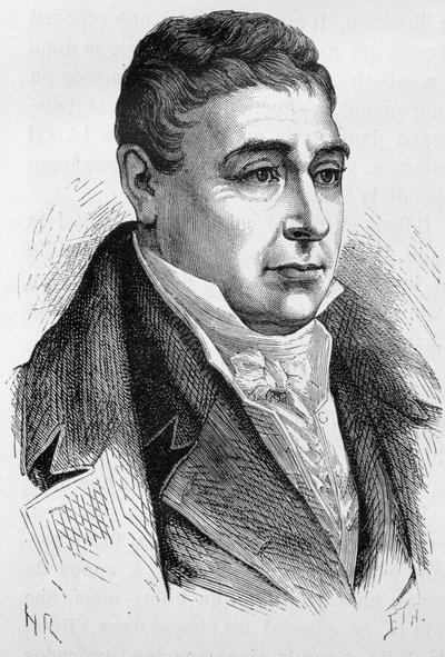Portrait of General La Fayette (Lafayette) (1757 - 1834), from 